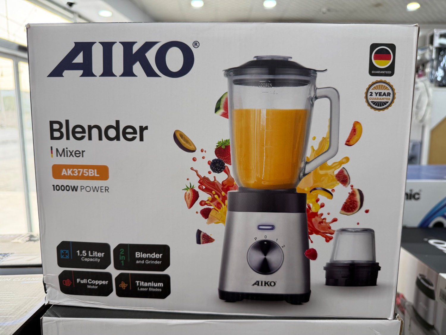 مخلوط کن آیکو مدل AK375BL