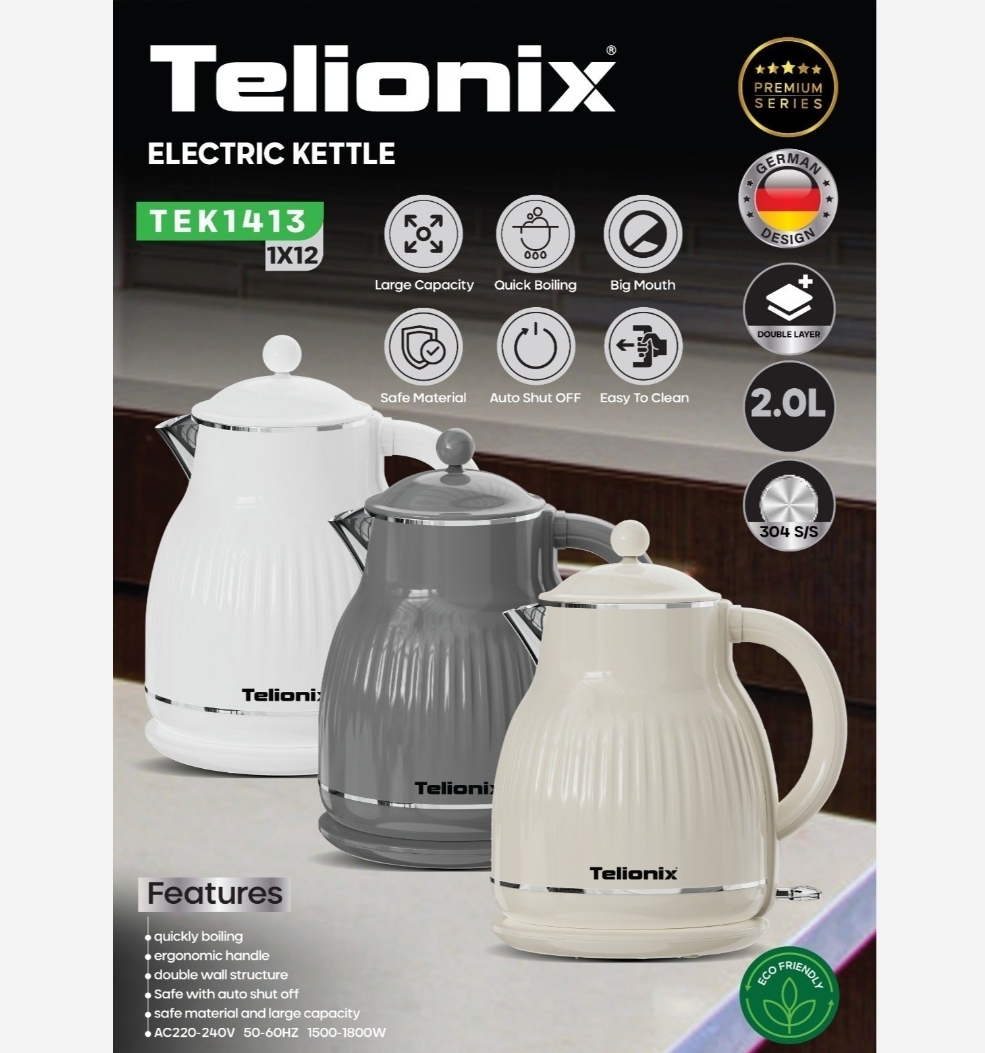 کتری برقی تلونیکس مدل 1413 ارسال رایگان