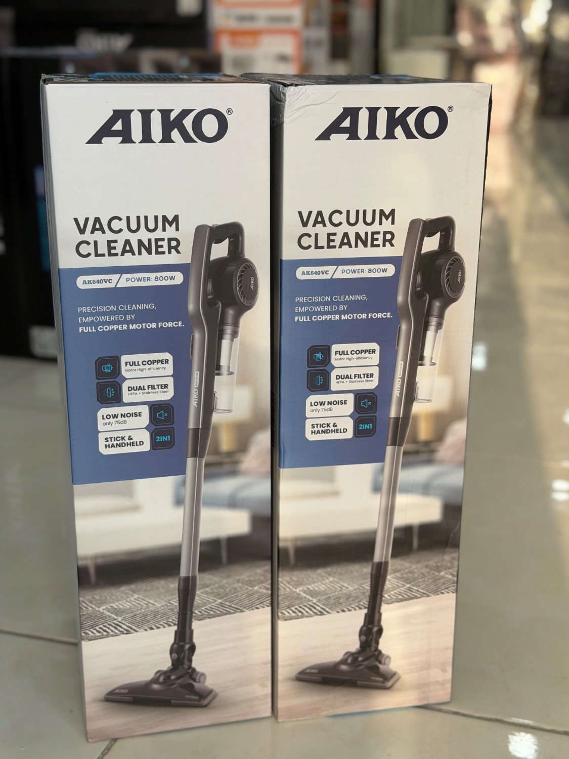 جارو عصایی آیکو مدل AK640VC