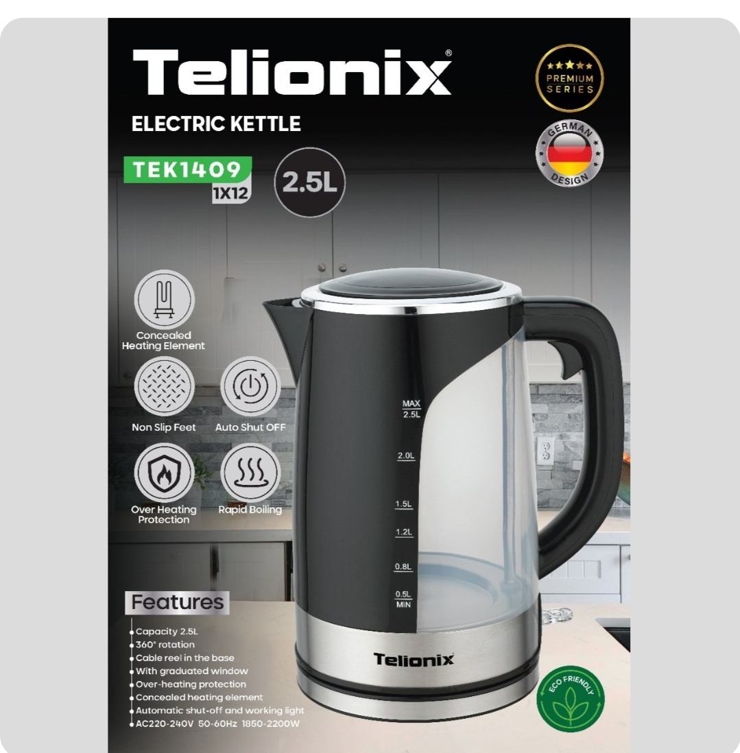 کتری برقی تلیونیکس مدل TEK1409