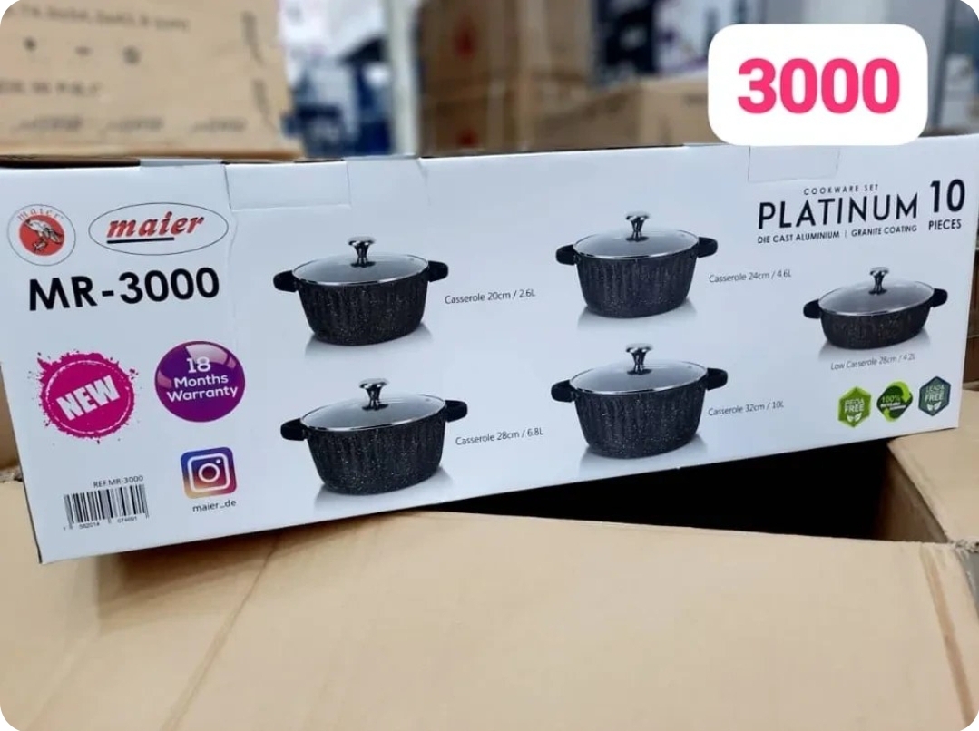 سرویس قابلمه 10تکه مایر مدل 3000