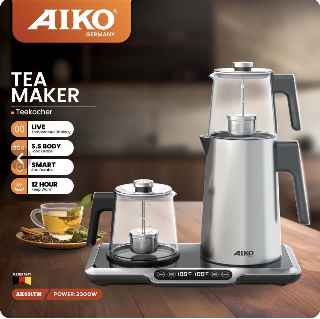 چای ساز حرفه ای آیکو مدل AK681TM